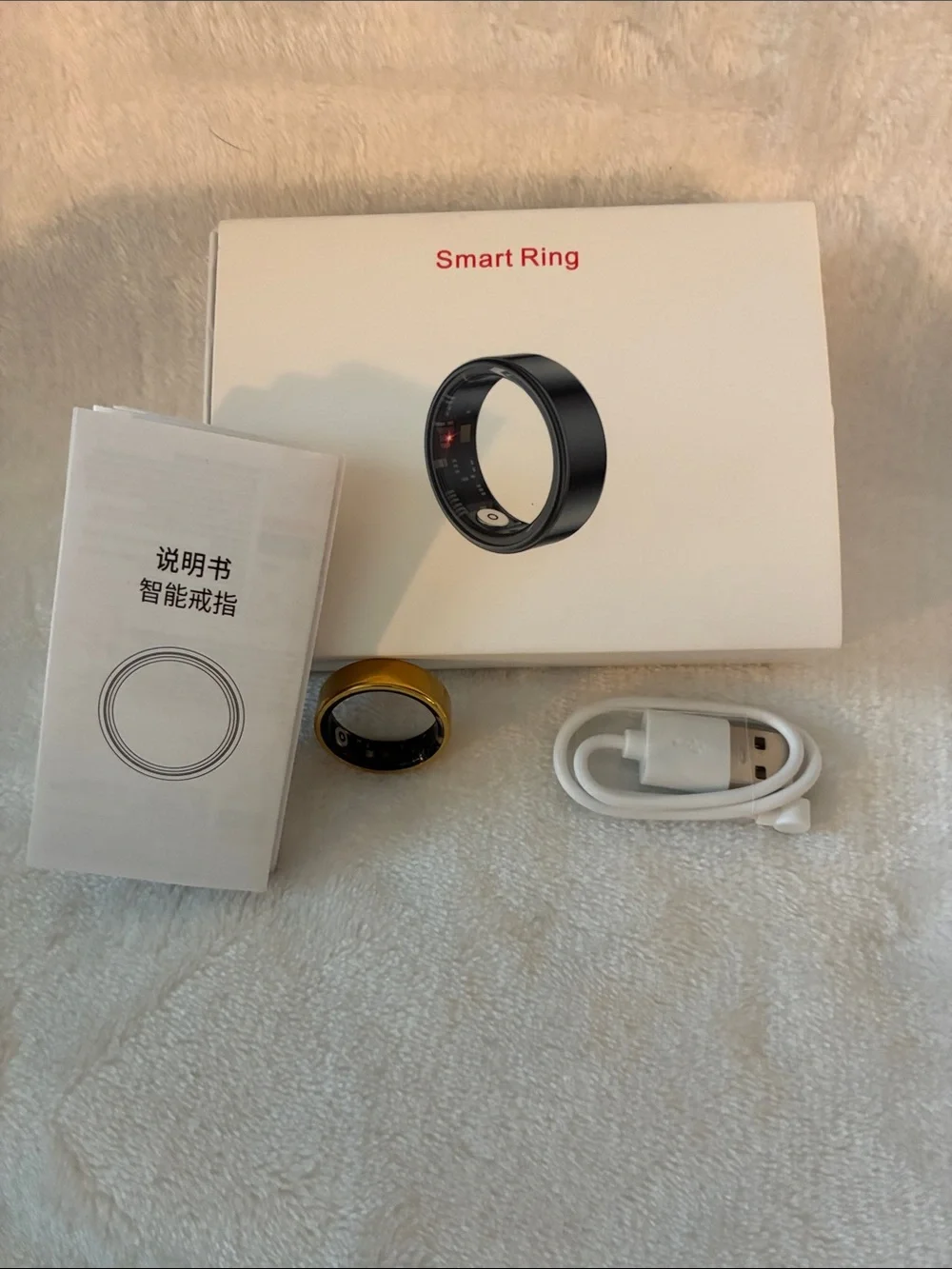 Smart Ring Wearable - Gold Size 10